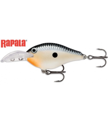 Leurre Vintage RAPALA Scatter Rap Crank Deep 05 - 0,3 Oz - Jaune Et Bleu (neuf Sans Boîte)