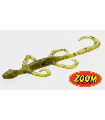 ZOOM LIZARD 5'' GREEN PUMPKIN RED