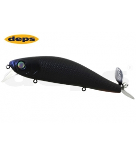 DEPS SPIRALMINNOW JET BLACK