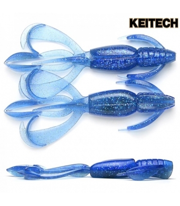 KEITECH CRAZY FLAPPER 4.4" 301 SAPPHIRE BLUE
