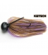 KEITECH RUBBER JIG MODEL II VER. 2.0 1/2 OZ BROWN PURPLE 508