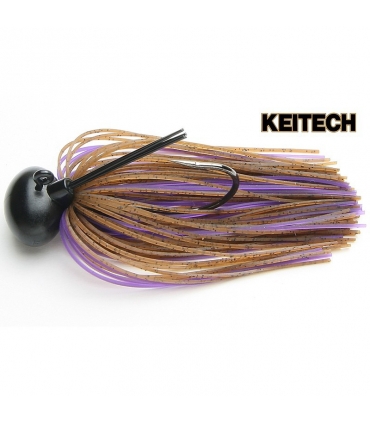 KEITECH RUBBER JIG MODEL II VER. 2.0 1/2 OZ BROWN PURPLE 508