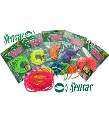 SENSAS CRAZY HOLLOW ELASTIC SOFT 800% 2.05 VERDE 3M