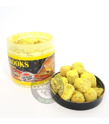 PRO ELITE BAITS HOOK PELLETS POWDER DIPS PINAPPLE SCOPEX 14/20MM