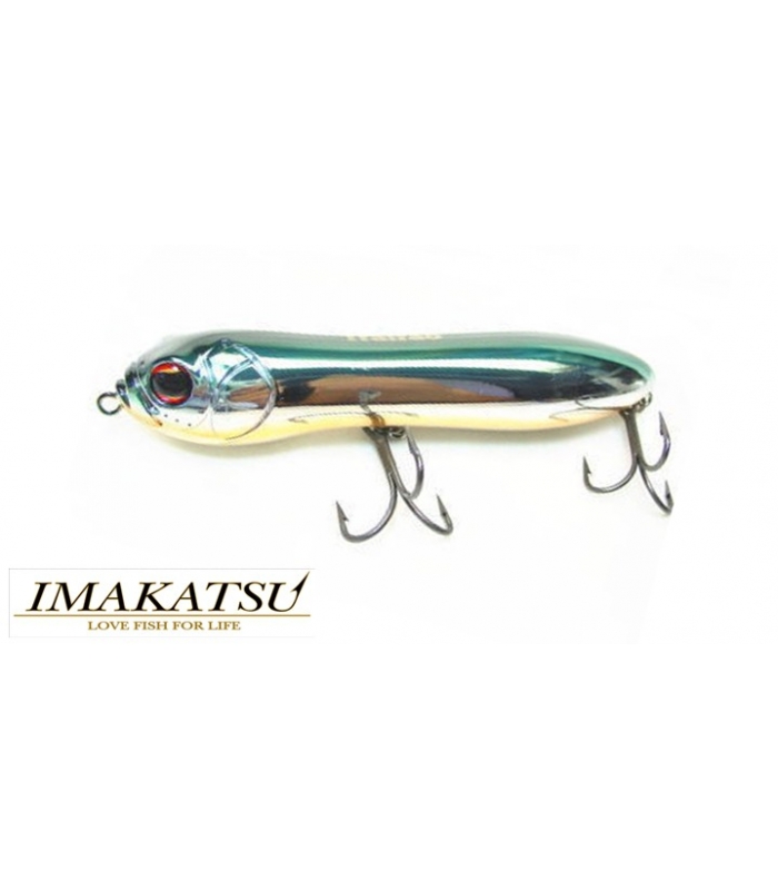 Leurre Imakatsu Trairao Pencil Flottant – Topwater Pour Bass – 130mm – Couleur 27