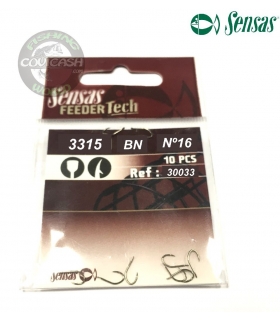 SENSAS FEEDER TECH 3315 BN Nº16 10 PCS