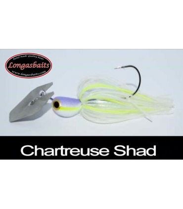 LONGASBAITS GLADIATOR BLADED 1/2OZ CHART SHAD