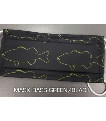YUKI MASCARILLA BASS GREEN/BLACK