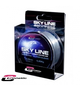 CINNETIC SKY LINE SUPER CLEAR 300M 0,30MM 12.20KG MONOFILAMENTO RECUBIERTO DE FLUOROCARBONO