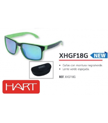 HART GAFA POLARIZADA ESPEJO VERDE XHGF18G