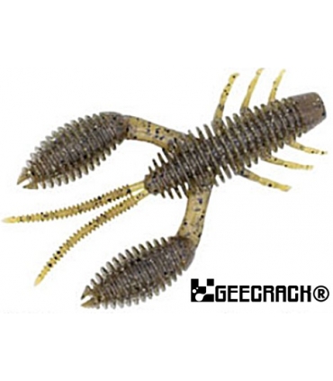GEECRACK BELLOWS CRAW 3.5'' GREEN PUMPKIN 005 6PK