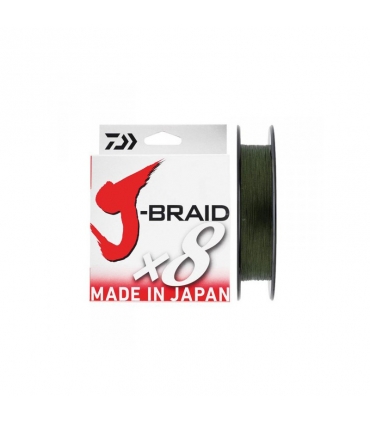 DAIWA J-BRAID X8 0.35MM 300M 36KG DARK GREEN