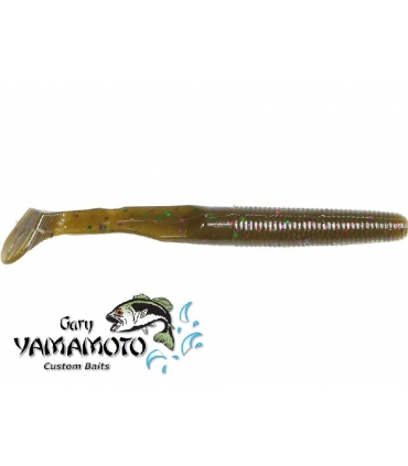 GARY YAMAMOTO SWIMSENKO 5'' NF/LG GRN PUMP PURPLE