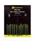 RIDGEMONKEY RM-TEC ANTI TANGLE SLEEVES WEED GREEN SIZE 25MM QTY 25