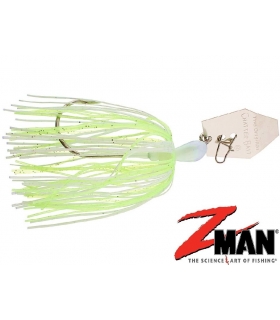 ZMAN CHATTERBAIT ORIGINAL 1/2OZ WHITE CHARTREUSE
