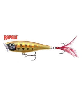 RAPALA SKITTER POP TOP WATER SP-7 STRIPED GREY SHINER