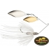 WAR EAGLE SPINNERBAIT DW NF 1/2OZ WHITE SILVER