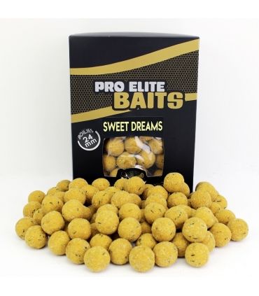 PRO ELITE BAITS GOLD BOILIE SWEET DREAMS 24MM 1000GR