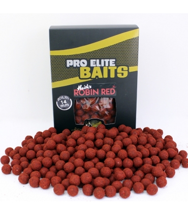 PRO ELITE BAITS GOLD BOILIE ROBIN RED 14MM 1000GR