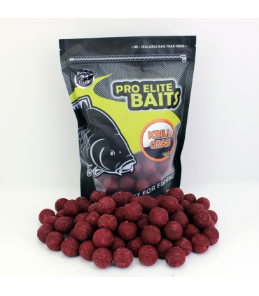 PRO ELITE BAITS BOILIE KRILL CRAB 24MM 800G
