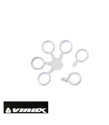 VIRUX GOMAS PARA PELLETS 4MM
