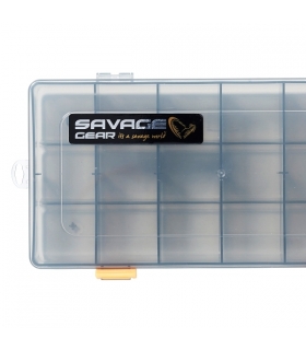 SAVAGE GEAR FLAT LURE BOX SMOKE KIT 2UND