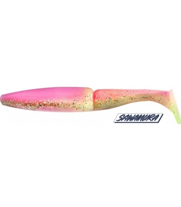 Leurre Souple Sawamura One Up Shad 3 - 6.8 Cm, 4 G - Couleur Pink Chart