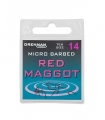 DRENNAN MICRO BARBED RED MAGGOT SIZE 14