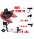 PACK PATO HART THE VENDETTA + MOTOR RHINO VX 34 + BATERIA 3LI TRACCION 12V 45A + SOPORTE DAM PARA MOTOR