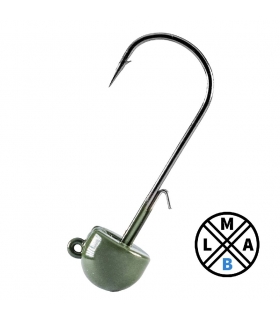 LMAB TUNGSTEN NED JIG 2/0 GREEN PUMPKIN 4.7GR