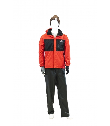 MAJOR CRAFT TRAJE LLUVIA NEGRO