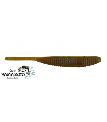 GARY YAMAMOTO 5'' SHAD SHAPE FLOATER NF/LG GRN PURP 8PK