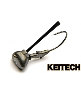 KEITECH CRANKIN FOOTBALL JIG HEAD 3/8 OZ 4/0 HOOK