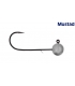 MUSTAD ULTRAPOINT BALL JIG HEAD SIZE 3/0 12G QTY 6