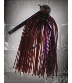 BAITSFISHING FOOTBALL JIG 4/0 1/2OZ 10726 CINNAMON PURPLE