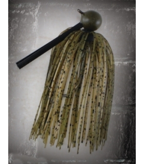 BAITSFISHING FOOTBALL JIG 4/0 1/2OZ 10711 GREEN PUMKIN SEED
