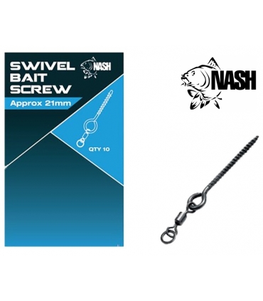 NASH SWIVEL BAIT SCREW 21MM