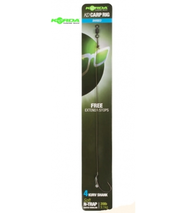 KORDA N-TRAP KD RIG TALLA 4 KURV 20LB
