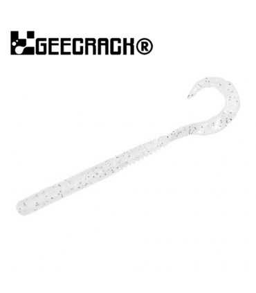 GEECRACK MOON CURLY 4" SAF NEON-SHIRAUO