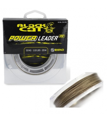 BLACK CAT BAJO POWER LEADER 1MM 80 KG