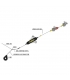BLACK CAT WORM RIVER RIG 2.0 MTR 1.2 MM
