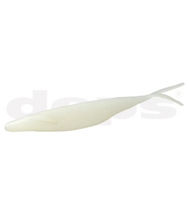 DEPS SAKAMATA SHAD 6'' WHITE SOLID 08 8PK