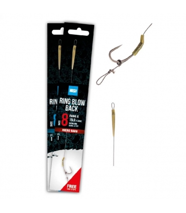 NASH RING BLOW BACK RIG SIZE 8