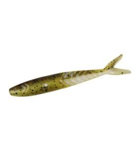 ZOOM SHIMMER SHAD 4.25" GREEN PUMPKIN PEARL