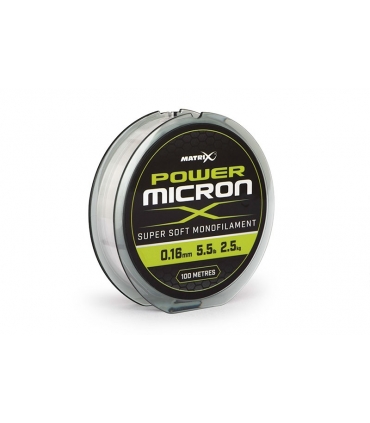 MATRIX POWER MICRON X 0.16MM 5.5LB 100MT