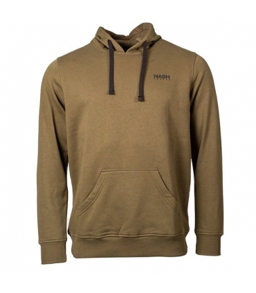 NASH SUDADERA FISH BOX LOGO VERDE