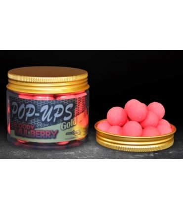 PRO ELITE BAITS GOLD POP-UPS BLOODY MULBERRY 14-15MM