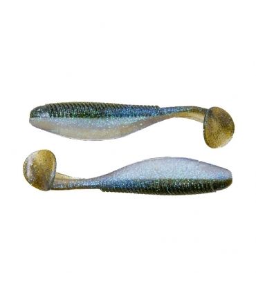 GOOGAN BAITS SAUCY SLIMMER 3.5" ELECTRIC SHAD