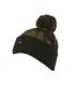 AVID CARP GORRO POMPON NEGRO Y CAMUFLAJE