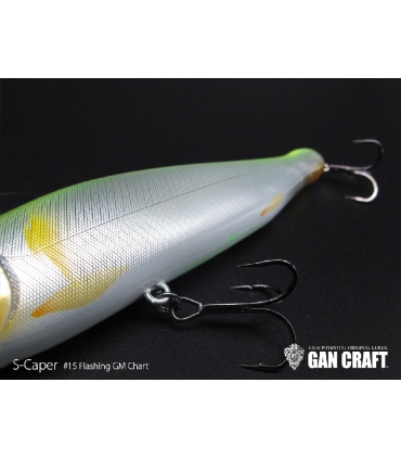GAN CRAFT S-CAPER SILENT 15 FLASHING GM CHART